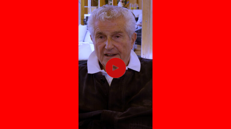 Claude Lelouch : « Tous les personnages de mes films, je les ai croisés dans la vie »